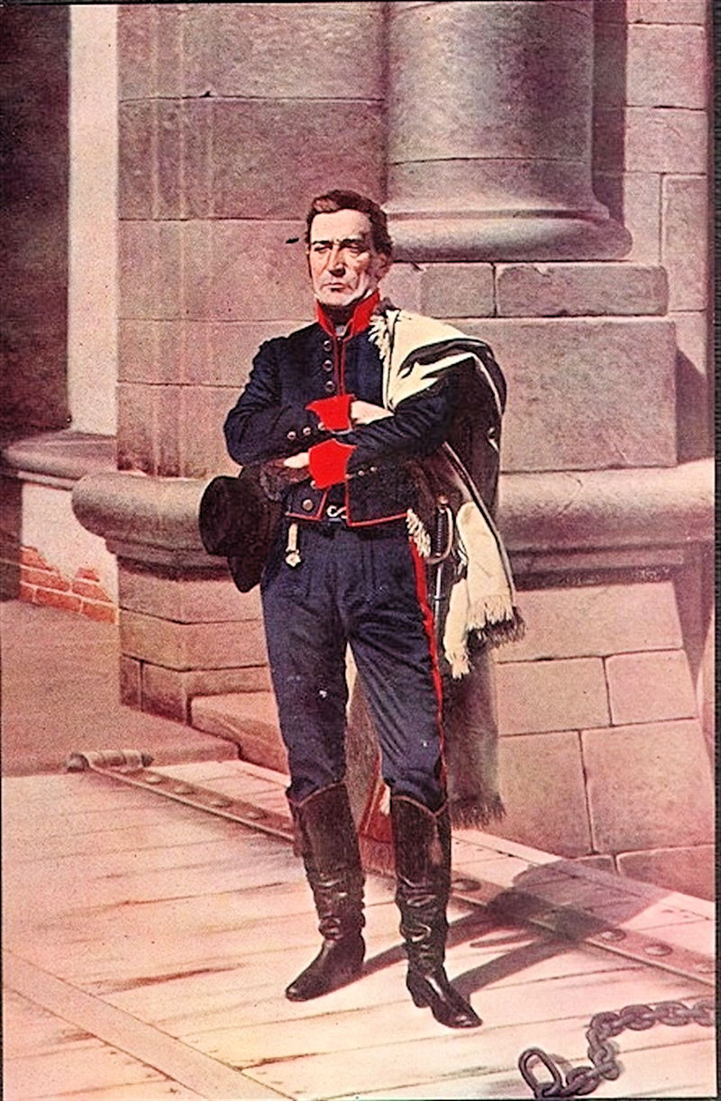 Retrato de José Gervasio Artigas por Juan Manuel Blanes